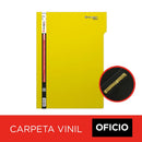 Carpeta Vinil Fast Pigmentada Oficio Amarillo Con Acco Clip OFICINA Y LIBRERIA RHEIN 