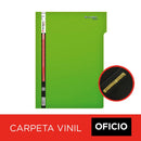Carpeta Vinil Fast Pigmentada Oficio Verde Con Acco Clip OFICINA Y LIBRERIA RHEIN 