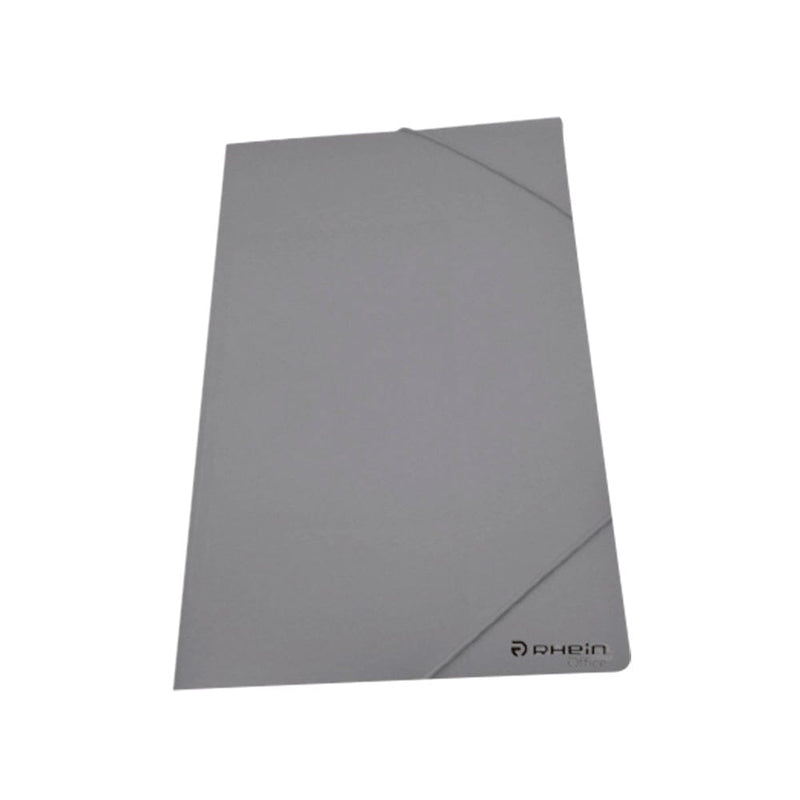 Carpeta Con Elástico Polipropileno Transparente Humo OFICINA Y LIBRERIA RHEIN 