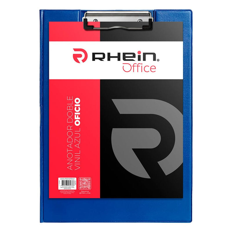 Anotador Doble Pvc Oficio Azul OFICINA Y LIBRERIA RHEIN 