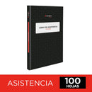 Libro Registro De Asistencia 100 Hojas OFICINA Y LIBRERIA RHEIN 