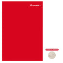 Carpeta Cartulina Pigmentada Rojo Con Gusano OFICINA Y LIBRERIA RHEIN 