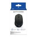 Mouse Inalámbrico Negro 2,4 Gz + Bluetooth TECNOLOGÍA DATACOM 