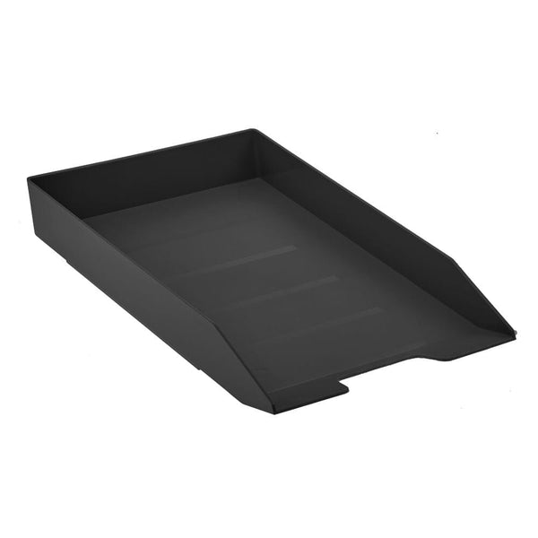 Bandeja Apilable Acrílico Negro OFICINA Y LIBRERIA ACRIMET 