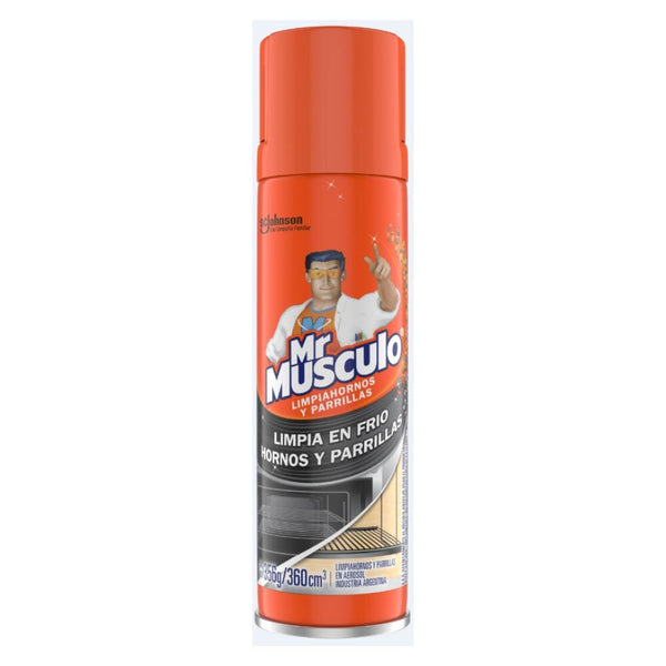 Limpiador De Horno/Parrilas Aeros 360 Cc ASEO Y LIMPIEZA MR MUSCULO 