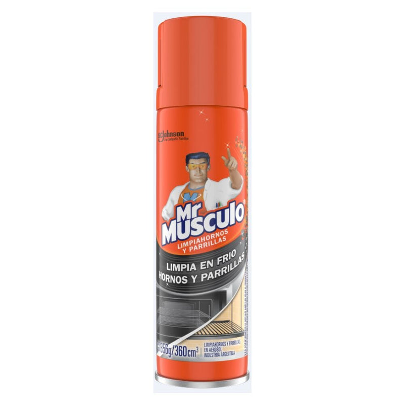 Limpiador De Horno/Parrilas Aeros 360 Cc ASEO Y LIMPIEZA MR MUSCULO 
