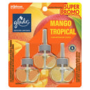 Desodorante Ambiental Eléctrico Repuesto Mango 21 Ml 3 Unidades ASEO Y LIMPIEZA GLADE 