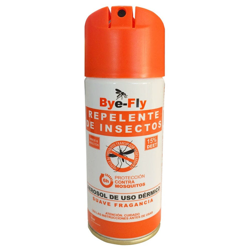 Repelente Insectos Aerosol 165 Cc CUIDADO PERSONAL BYE FLY 