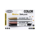 Marcador Permanente Doble Punta 3 Un OFICINA Y LIBRERIA ARTEL 