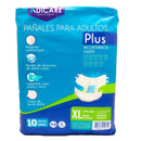 Pañal Adulto Plus Talla Xl 10 Un CUIDADO PERSONAL ADICARE 