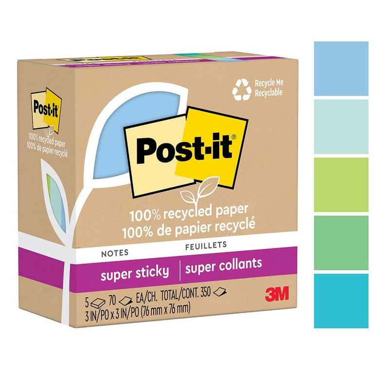 Nota Adhesiva Oasis 76X76 Mm Eco 70 Hojas OFICINA Y LIBRERIA POST IT 