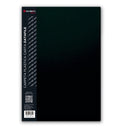 Carpeta Plástica Con Gusano Carta Negra Datafile OFICINA Y LIBRERIA RHEIN 