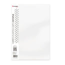 Carpeta Plástica Con Gusano Carta Blanca Datafile OFICINA Y LIBRERIA RHEIN 