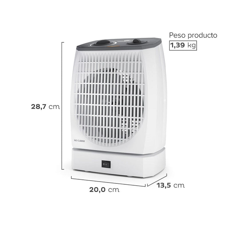 Termoventilador Oscilación Tv550 Blanco HOGAR MADEMSA 