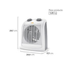 Termoventilador Tv1000 Blanco 2000 W HOGAR MADEMSA 