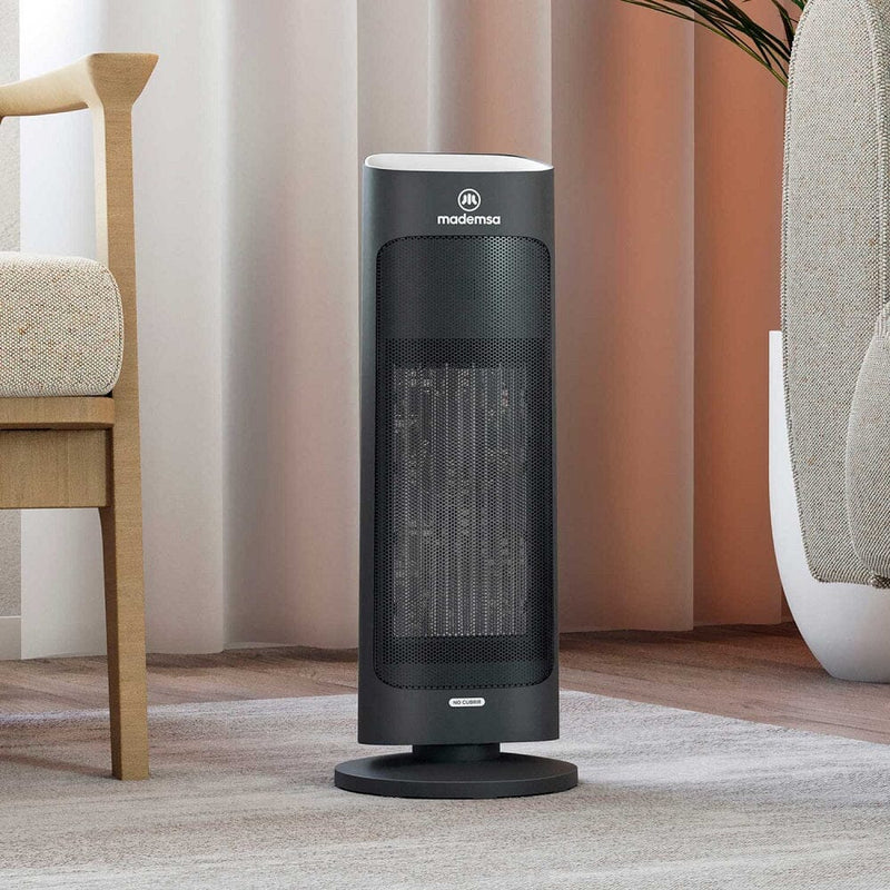Estufa Eléctrica Digital Cerámica Eh100 C/N HOGAR MADEMSA 