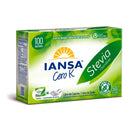 Endulzante Stevia Sachet 100Un 0,5Gr ALIMENTOS IANSA CERO K 