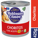 Choritos Conserva Aceite Maravilla 425G Unidad ALIMENTOS ROBINSON CRUSOE 