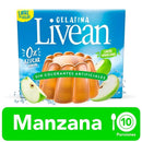 Jalea Polvo Sin Azúcar Manzana Verde Caja 22G Unidad ALIMENTOS LIVEAN 