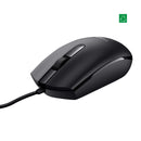 Mouse Alambrico Basico Eco Ambidiestro TECNOLOGÍA TRUST 