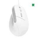 Mouse Alambrico Vertical Bayo Ii Blanco TECNOLOGÍA TRUST 
