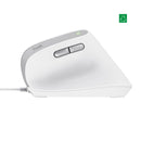 Mouse Alambrico Vertical Bayo Ii Blanco TECNOLOGÍA TRUST 