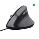 Mouse Alambrico Vertical Bayo Ii Negro TECNOLOGÍA TRUST 