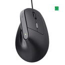 Mouse Alambrico Vertical Bayo Ii Negro TECNOLOGÍA TRUST 