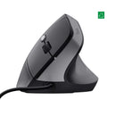 Mouse Alambrico Vertical Bayo Ii Negro TECNOLOGÍA TRUST 