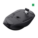 Mouse Inalambrico Recargable Fyda Negro TECNOLOGÍA TRUST 