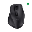 Mouse Inalambrico Recargable Fyda Negro TECNOLOGÍA TRUST 