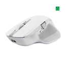 Mouse Inalámbrico Recargable Ozaa+ Blanco TECNOLOGÍA TRUST 