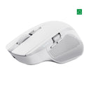Mouse Inalámbrico Recargable Ozaa+ Blanco TECNOLOGÍA TRUST 