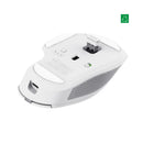 Mouse Inalámbrico Recargable Ozaa+ Blanco TECNOLOGÍA TRUST 