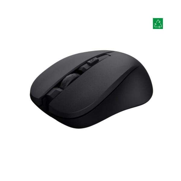 Mouse Inalambrico Silencioso Mydo Negro TECNOLOGÍA TRUST 