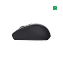 Mouse Inalambrico Silencioso Yvi+ Negro TECNOLOGÍA TRUST 