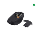Mouse Inalambrico Silencioso Yvi+ Negro TECNOLOGÍA TRUST 