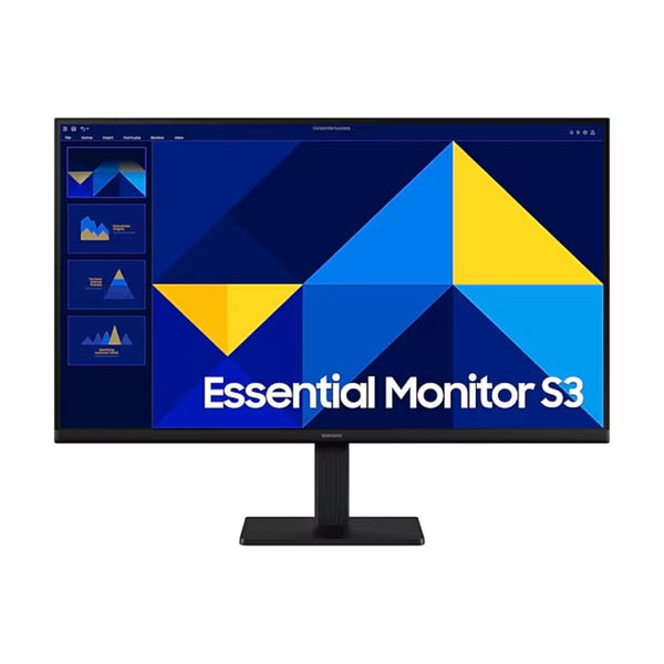 Monitor 24 Ips Fhd Vga Hdmi 100Hz Plano Ls24D300 TECNOLOGÍA SAMSUNG 