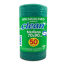 Bolsa Basura Rollo 70X90 Cm 50 Un ASEO Y LIMPIEZA CLEAN 