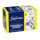 Te Hierba Manzanilla Lavanda 20 Bolsitas 20Gr ALIMENTOS SUPREMO 