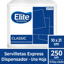 Servilleta Cocktail Express 250 Un TISSUE ELITE 