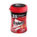 Chicle Sabor Fresa Botella 45.5Gr 35 Un ALIMENTOS TRIDENT 