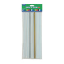 Silicona En Barra 11 Mm 10 Un + 2 Glitter OFICINA Y LIBRERIA TORRE 