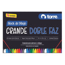 Block De Dibujo Doble Faz 1/4 G-99 OFICINA Y LIBRERIA TORRE 