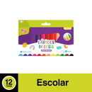 Lápiz Cera Redondo 12 Colores OFICINA Y LIBRERIA ADIX 