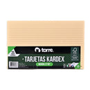 Tarjetas Kardex 5X8 Cm 25 Un OFICINA Y LIBRERIA TORRE 