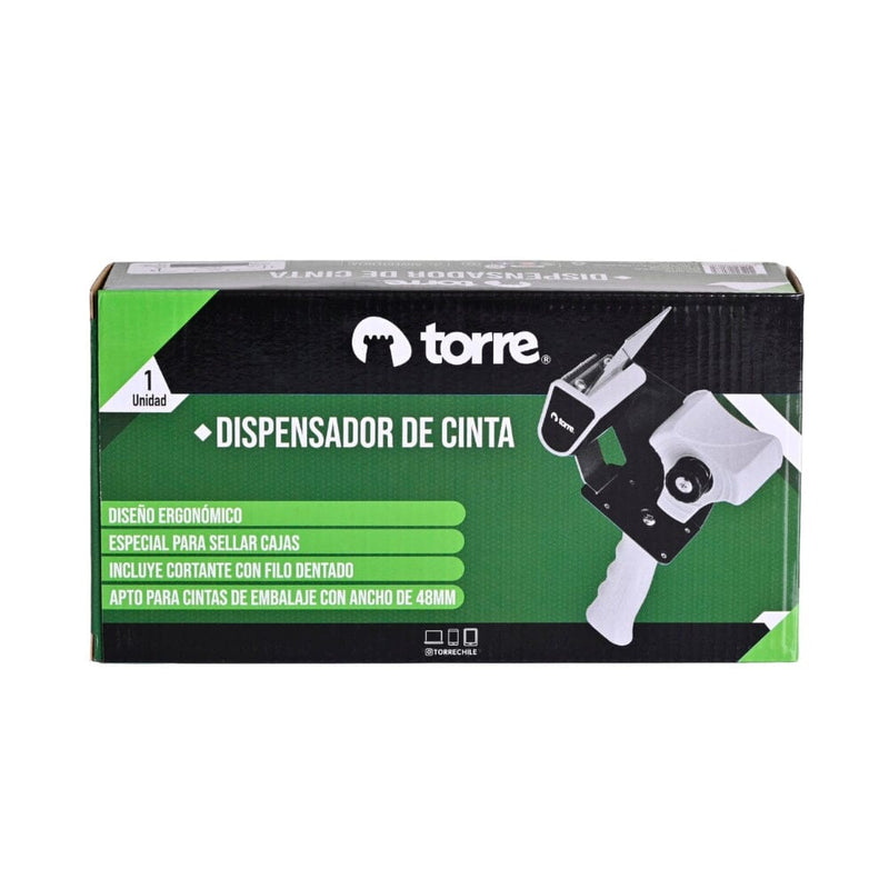 Dispensador Cinta Embalaje Manual Mango OFICINA Y LIBRERIA TORRE 