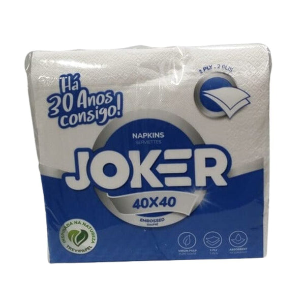 Servilleta Mesa Premium 40X40 Blanca 50 Un TISSUE JOKER 
