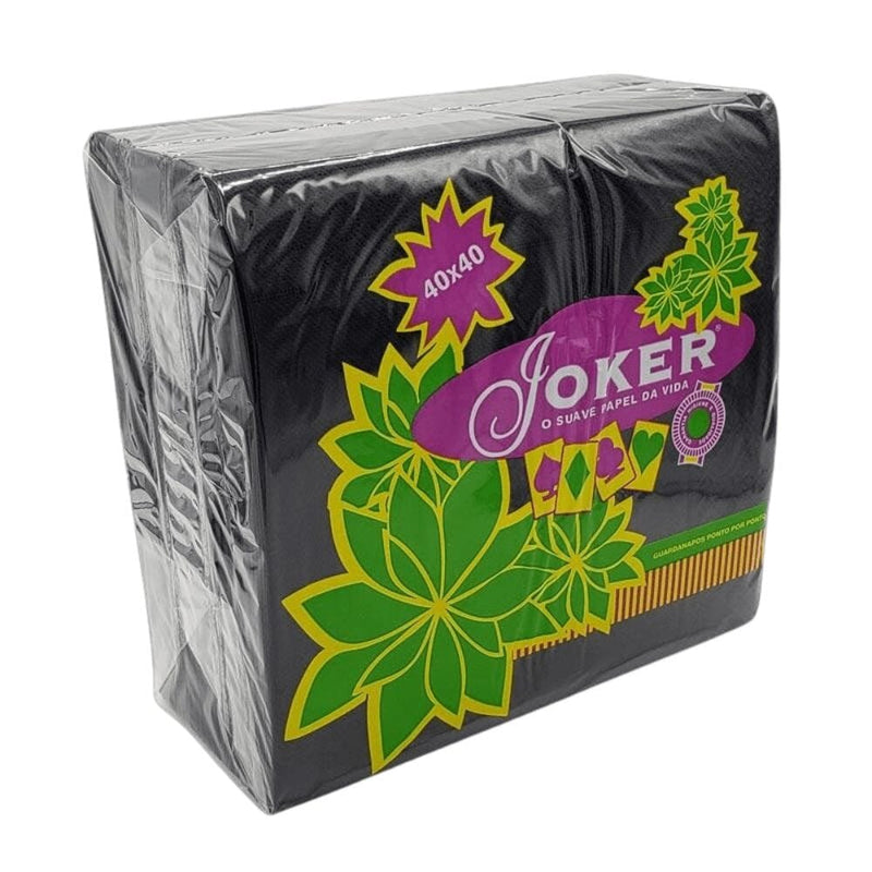 Servilleta Mesa Premium 40X40 Negra 50 Un TISSUE JOKER 