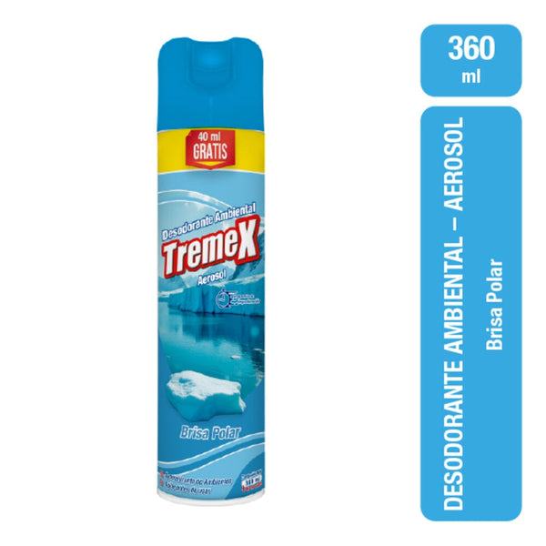Desodorante Ambiental Aerosol Brisa 360 Ml ASEO Y LIMPIEZA TREMEX 